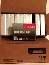 Imation 4mm DDS-120 Data Tape Cartridges  4/8 GB New Lot of 20  picture