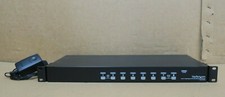StarTech SV831DUSBU 8 Port 1U Rackmount USB VGA KVM Switch with OSD  picture