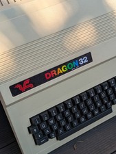 DRAGON 32 Computer Ultimate V2 Replacement Repro Scratch Resistant Vinyl Sticker picture