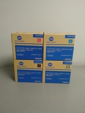 Konica Minolta TNP49 Toner Cartridge Set Yellow Magenta Cyan Blak, bizhub C3351 picture