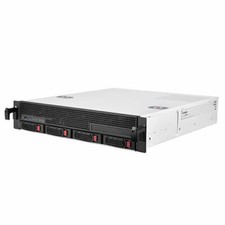 Silverstone RM21-304 2U 3 x 80mm Fan MAXT Mini-ITX Storage Server Case picture