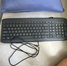 onn. Wired USB Standard Keyboard, Black, English QWERTY Layout MPN 100009052 picture