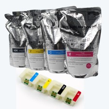 4pc 1100ML Sublimation Ink Bag with One Time Use Chip for Epson F6330 Printer picture