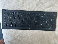 HP SK-2060 WIRELESS KEYBOARD BLACK SLIM NO RECEIVER CORDLESS picture