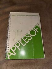 Applesoft II Basic Programming Reference Manual • Apple Vintage 1978 w/Fold Out picture
