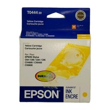 Epson T0444 Yellow Ink Cartridge for Stylus C64 C66 CX4600 CX6400 Expired picture