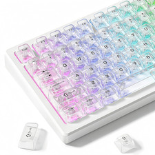 Clear Keycaps Set,Translucent Keyboard Keycaps,Jelly Key Caps picture