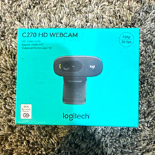 Logitech C270 720p HD Webcam 30fps USB-A Built-in Microphone, Black picture