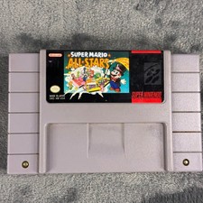 Super Mario All-Stars SNES Super Nintendo Cartridge SNS-4M-USA 1993 picture