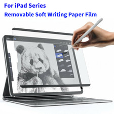 Removable Magnetic Matte Paper Film Screen Protector For Apple iPad Pro Air Mini picture