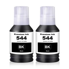 2 PCS T544 Black Ink Bottle Refill Compatible With L3110 L5190 L3210 Printer picture