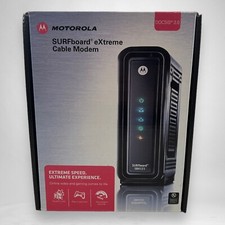 Motorola Surfboard Extreme Cable Modem Model SB6121 Extreme Speed HD Stream picture