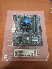 ASUS Prime B250M-A Intel DDR4 Motherboard w/ i5-6500, I/O Shield - TESTED picture