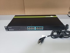 TRENDnet TPE-TG160H, 16-Port Gigabit PoE+ Switch w/ Rack Ears Power Cord (READ) picture