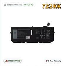 OEM Genuine 52WH 722KK Battery For DELL XPS 13 9310 9300 0WN0N0 02XXFW 2XXFW NEW picture