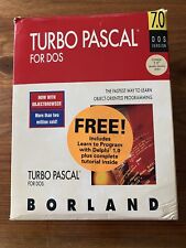 Borland Turbo Pascal 7.0 for DOS PC 3.5