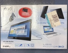 AOC E1659FWU 15.6 inch Widescreen LED Monitor New - Open Box picture