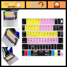 Silicone Keyboard Cover for MacBook Pro/Air 14-16 Inch M1 M2 M3 M4 Touch ID, US picture