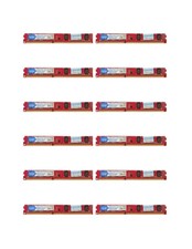 24GB RAM Kit | Bulk Lot (12x2GB) | DDR3 1333MHz | PC3-10600U RAM | Red PCB | NEW picture