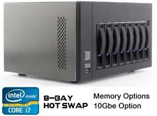 Intel Core-i7 8GB Storage Server NAS 8-Bay HDD Hot Swap FreeNAS UNRAID VMWare picture