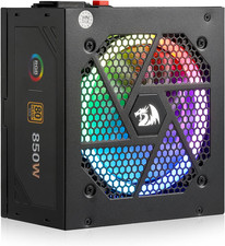 RGPS-850W 850 Watt 80+ Gold Fully Modular PSU, ATX 3.1 & Pcie 5.1 | 12V-2X6 Cabl picture