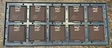 NOS NEW Lot of 10 Intel i960 A80960CA25 GOLD CAP CPUs picture