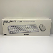 Logitech Pebble 2 Combo for Mac Bluetooth QWERTY English White/Gray Quiet picture