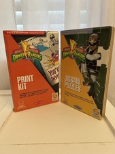 Mighty Morphin Power Rangers Print Kit and Jigsaw Puzzles by Saban CD-Rom  picture