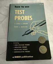 How to Use Test Probes no. 165 ~ 1954 Paperback ~ FIRST EDITION ~ Rare picture