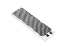 Phanteks PHGEFRAD423_WT Glacier EZ-Fit 420RAD-30 Copper Radiator 420mm White picture