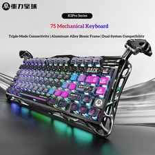 Gravastar K1Pro 75% Wireless Mechanical  Gaming Keyboard - Cyberpunk Edition picture