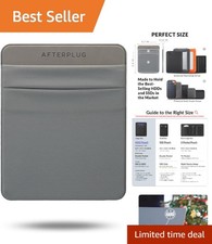 Stick-On Portable SSD and HDD Pouch Large Slot for Cables and Devices picture