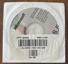 New Sealed Microsoft Works 8.5 Installation Disk Media P/N: 0DY654 picture