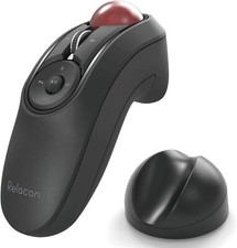 New Elecom Trackball Mouse Handy Type Relacon With Media Control Button Japan picture