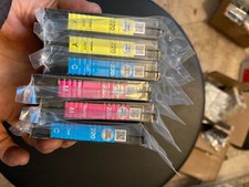 New 6 X Genuine Epson T220 /Cyan/Magenta/Yellow Standard Yield Ink Cartridges picture