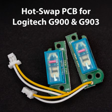 Hot Swap PCB for Logitech G900 G903 Lightspeed | Replacement Part | Silent Gaming Mouse picture