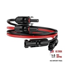 3Ft Solar Cable Solar Extension Cable,12AWG SolarPanel Extension Cable with picture
