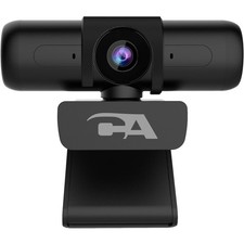 Cyber Acoustics Essential Webcam - 5 Megapixel - 30 fps - Black - USB - 1 picture