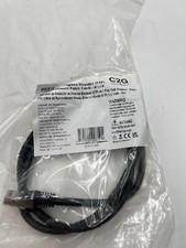 (LOT OF 20) C2G 3ft Cat6 Snagless Shielded (STP) Network Patch Cable 00810 Black picture
