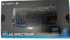 Logitech G410 Atlas Spectrum RGB Mechanical Gaming Keyboard Romer-G Wired Black picture