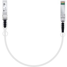 HFiber White SFP+ Cable, 10G SFP+ DAC, 0.25M(0.82ft), Passive Direct Attach Cop picture
