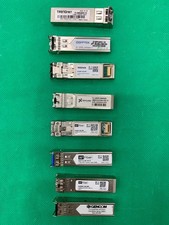 Lot of 8 Mixed Transceiver Modules *PLEASE SEE DESCRIPTION* picture