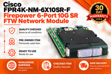 Cisco FPR4K-NM-6X10SR-F Firepower 6-Port 10G SR FTW Network Module picture