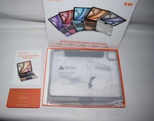 GUSGU Rotate Magic Keyboard Cyberpunk Clear for 11” iPad Opened Box New picture
