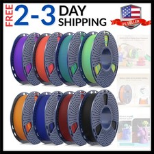 Dual Color PLA 3D Printer Filament, 1.75 mm, 8 Spools 250g picture