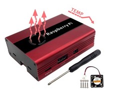 High Quality Aluminum Raspberry Pi Case Kit with Fan for Raspberry Pi 3B+/3/2B picture