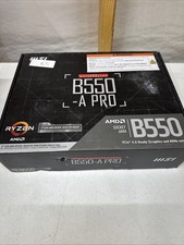 MSI B550-A PRO AM4 AMD ATX SATA 6Gb/s M.2 Motherboard Is Open Box picture