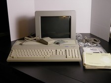 Atari 1040STF Computer Monitor SC1224 Mouse STM1 Cables Books Org Boxes WORKING picture
