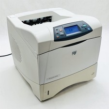 HP LaserJet 4250n Monochrome Workgroup Laser Printer Q5408A 175,539 total prints picture