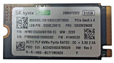 SK hynix BC711 512GB NVMe M.2 2230 SSD PCIe Gen3 x4 Internal Storage picture